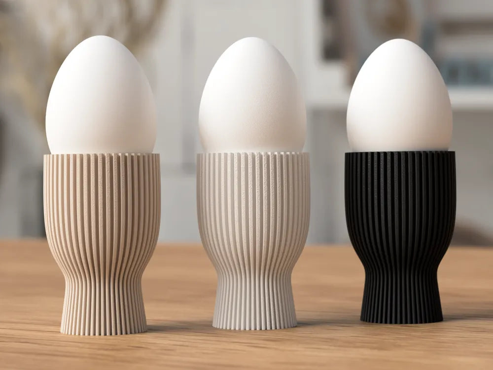 Nord Æggebæger fra NorthLayer, keramisk æggebæger til servering med enkel og stilfuld design.