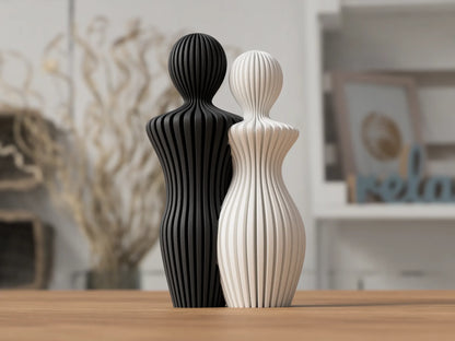 Nordic Harmony™ – Moderne Dekorationsfigurer (2 stk.)