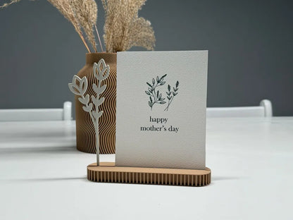 NordLayer Flora Kort- og Billedholder med elegant design til opbevaring af kort og billeder.