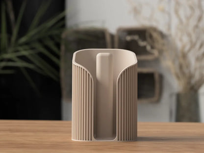 Nordisk NorthLayer køkkenrulleholder i rustfrit stål med moderne design til køkkenet