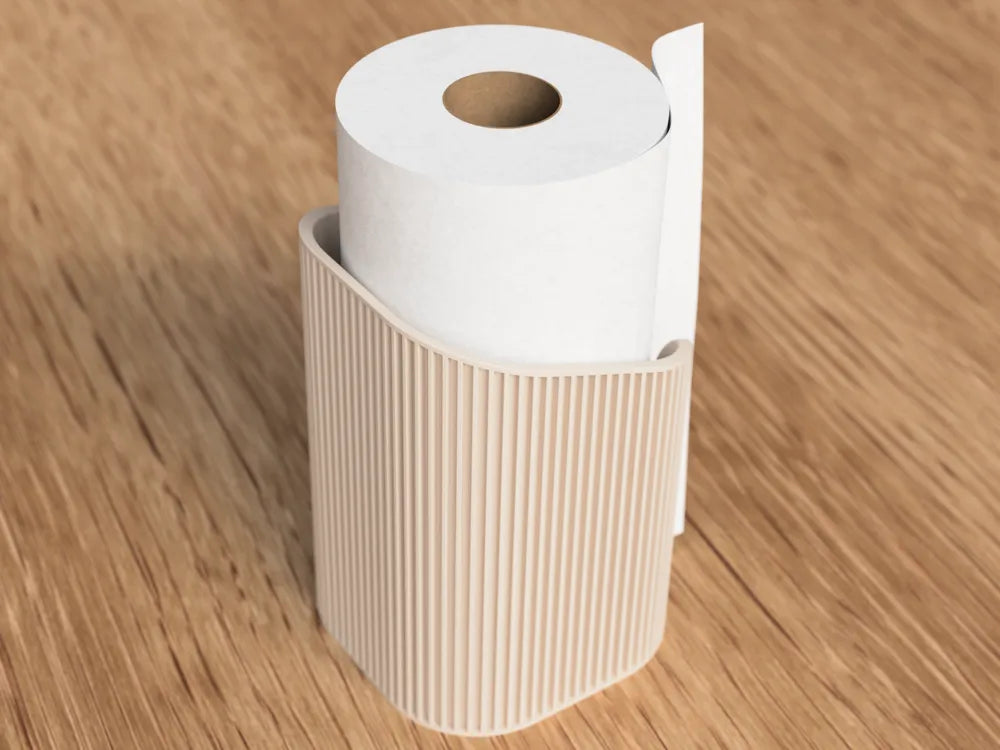 Nordic køkkenrulleholder fra NorthLayer, rustfrit stål med moderne design til køkkenet.