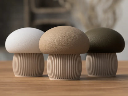 Nordic Shroom™ dekorativ svamp fra NorthLayer, vises i naturlig form med unik tekstur og farvetone.