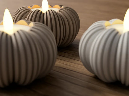 Nordic Bloom™ LED lysestage fra NorthLayer med moderne design og bløde lys til hyggelige lejligheder.