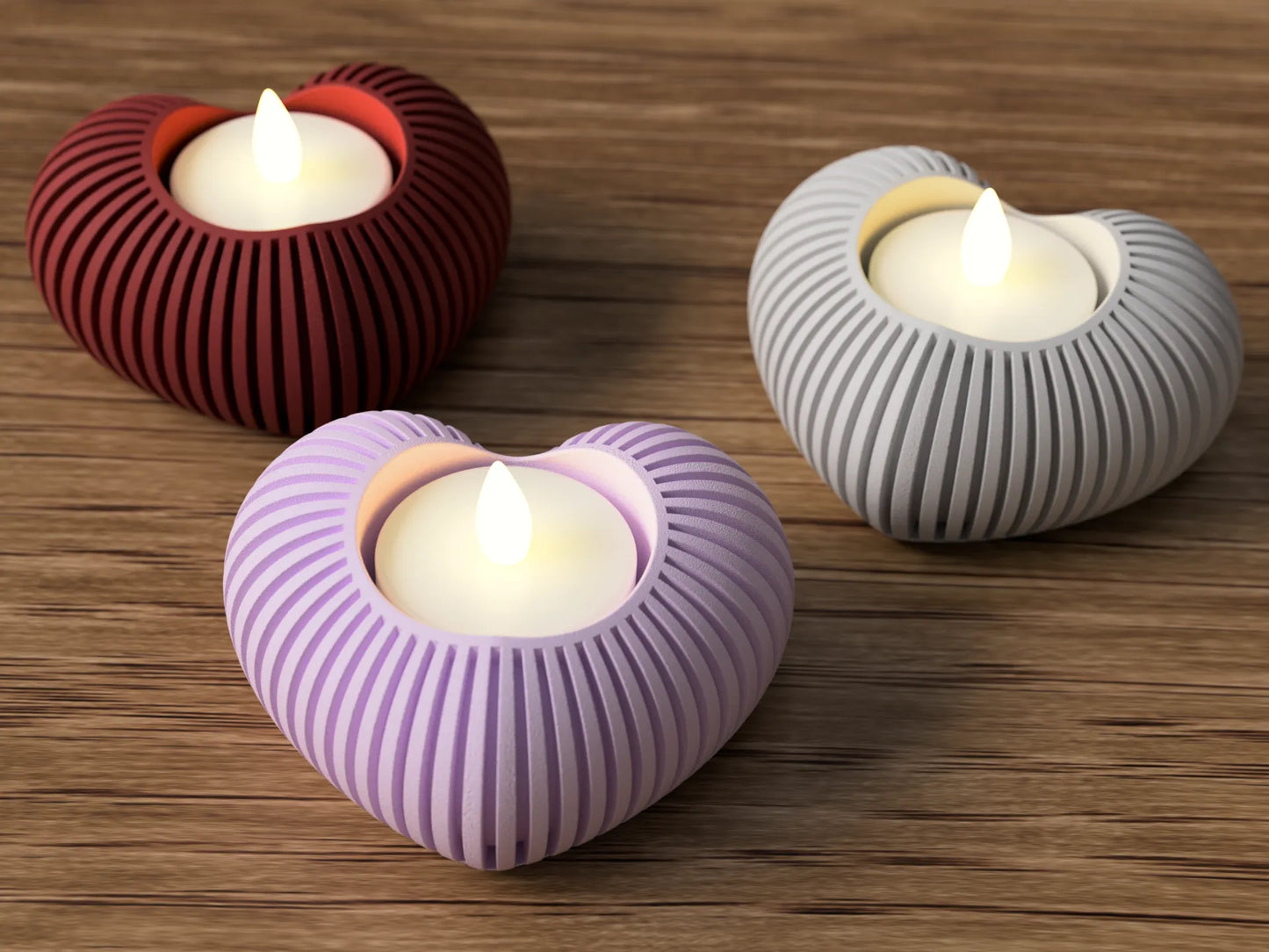 Nordic Heart™ – Hjerte Lysestage