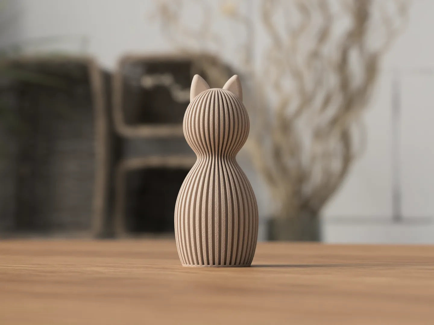 Nordic Cat™ – Dekorativ Kattefigur